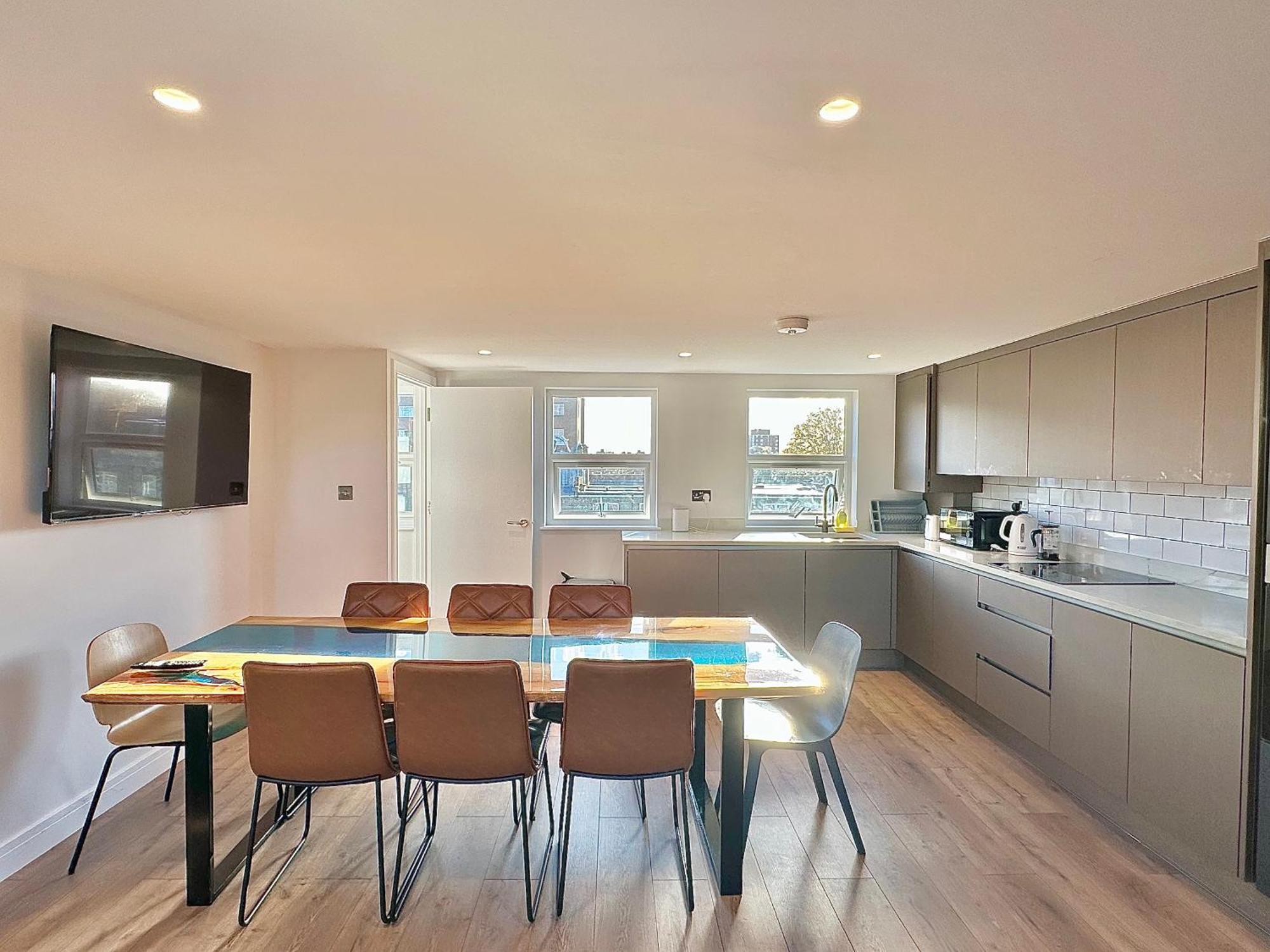 Talgarth Penthouse Apartment London Bagian luar foto